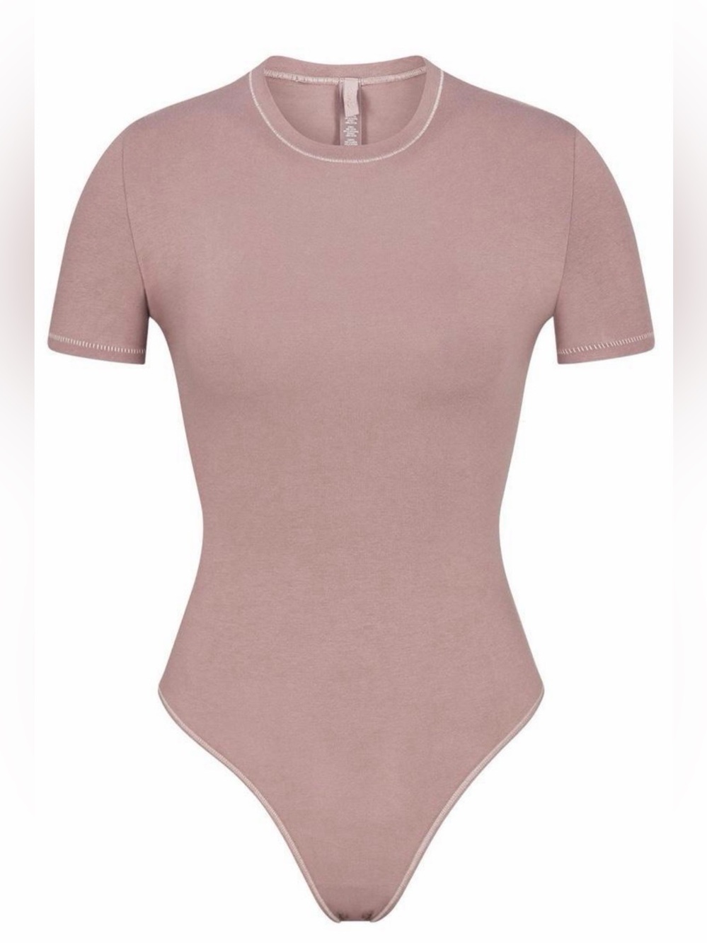 SKIMS Jersey T-Shirt Bodysuit - Umber